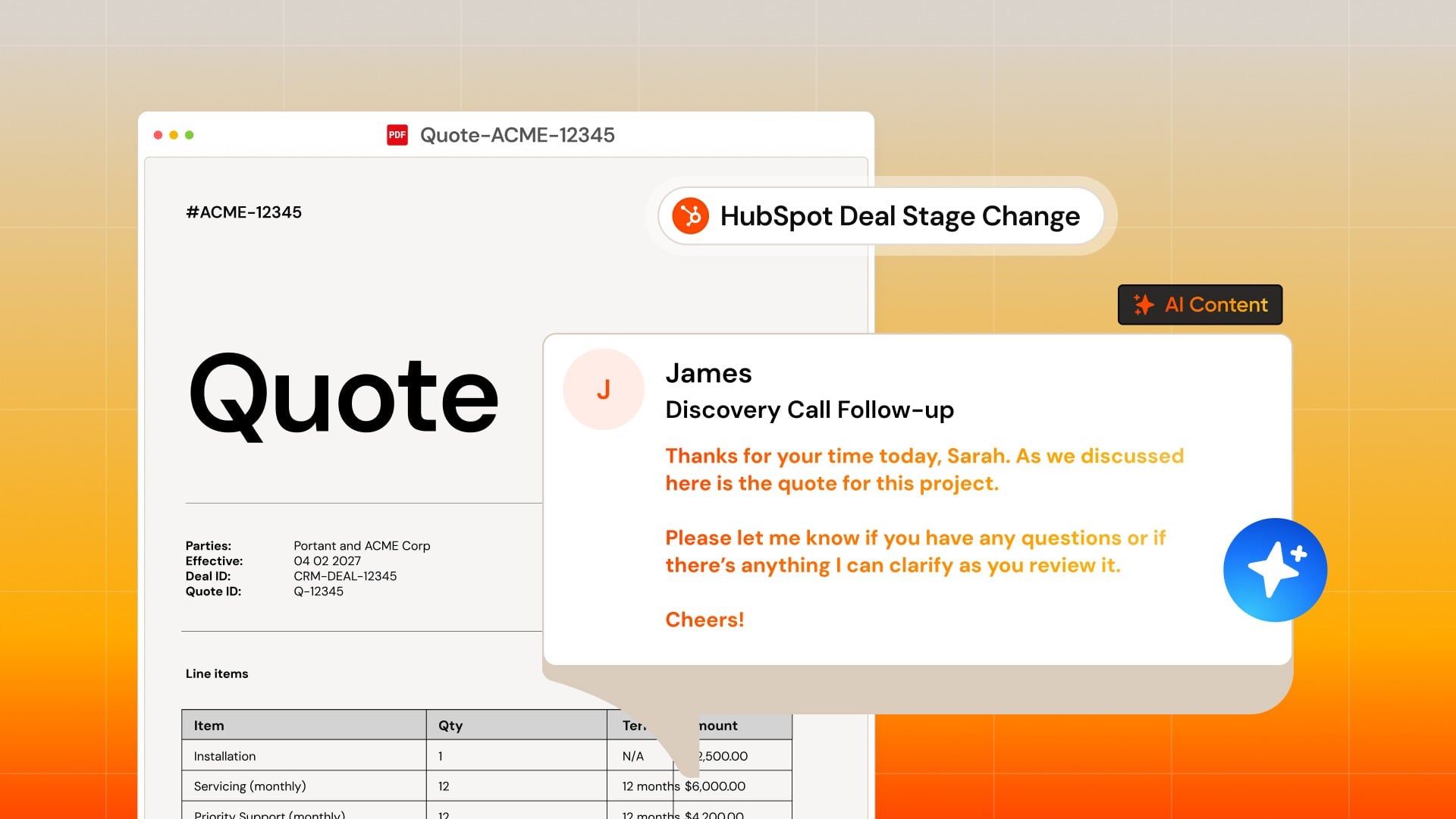 Draft context-aware email follow-ups instantly